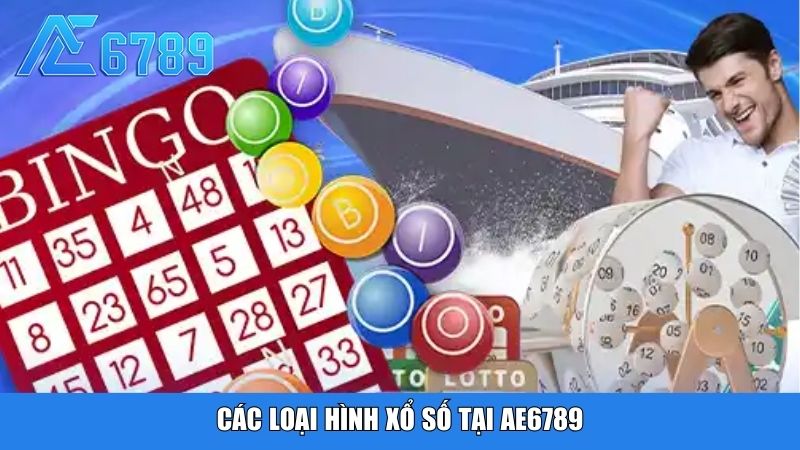 Các loại hình xổ số tại Ae6789